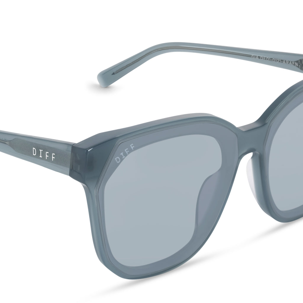 Gia Cat Eye Sunglasses Aviary Frame & Aviary Lenses DIFF Eyewear