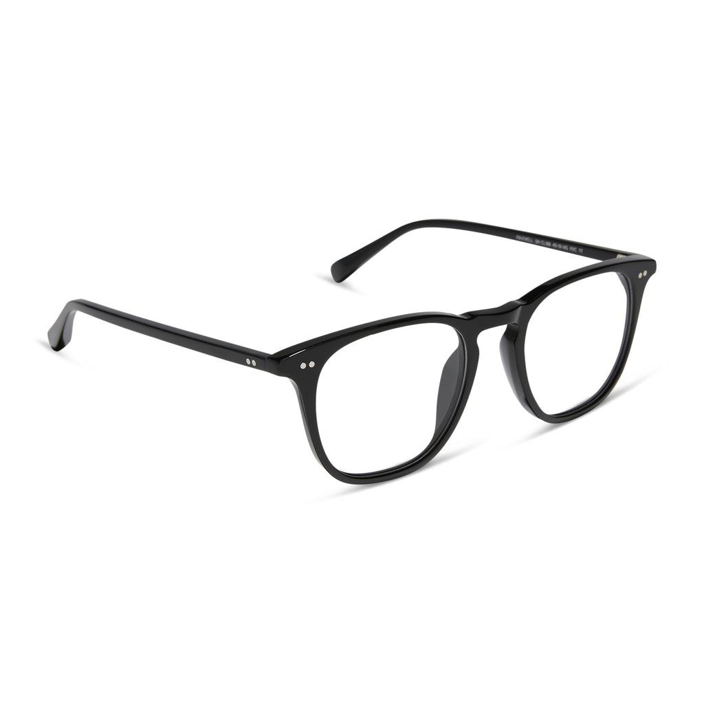 Maxwell Square Prescription Glasses Black Diff Eyewear