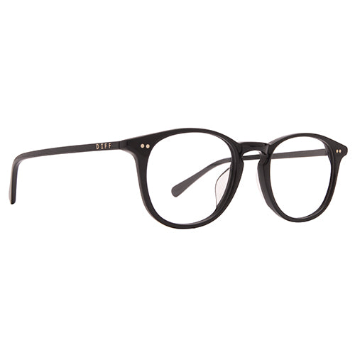 Jaxson Round Glasses | Black & Clear Blue Light Technology  display picture 1