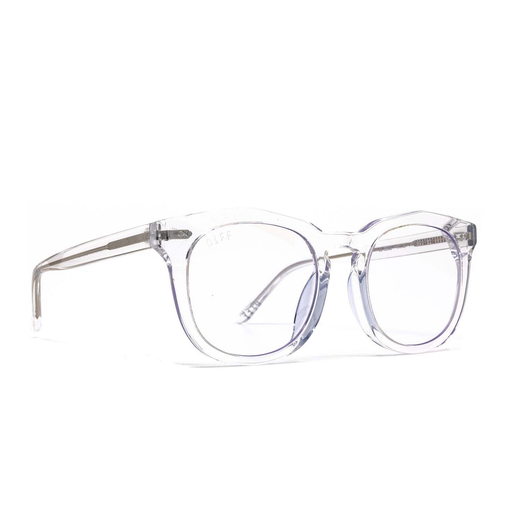 WESTON CLEAR CRYSTAL + CLEAR GLASSES DIFF Eyewear