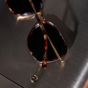 Jena Sims Hope Cateye Sunglasses | Blue Color Pop & G15 | DIFF Eyewear