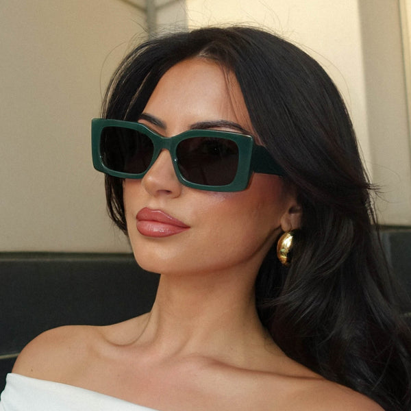 alessandra - alpine + grey + polarized sunglasses 1