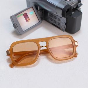Rachael Kirkconnell Naomi Sunglasses | Mango & Champagne | DIFF