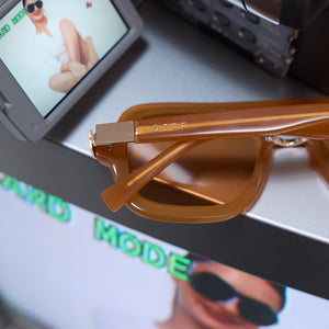 Rachael Kirkconnell Naomi Sunglasses | Mango & Champagne | DIFF