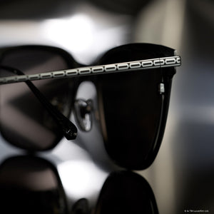 Star Wars Mando Sunglasses | Silver & Grey Silver Flash | DIFF Eyewear