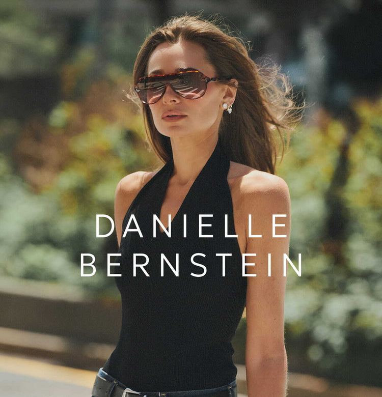 danielle bernstein wearing diff eyewear the downtown sunglasses outdoors