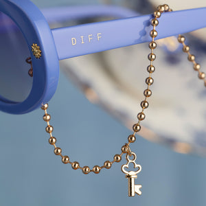 Alice In Wonderland Alice Sunglasses | Periwinkle Blue  display picture 1
