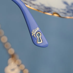 Alice In Wonderland Alice Sunglasses | Periwinkle Blue 