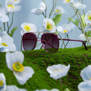 Alice In Wonderland Chesshire Cat Sunglasses | Purple & Pink  display picture 3