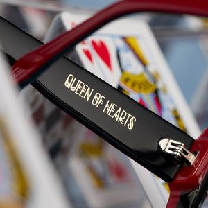 アリス Alice In Wonderland Queen Of Hearts Sunglasses | Black & Grey