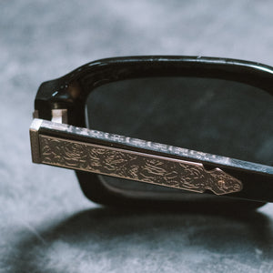 Stephen Wilson Jr Calico Creek Sunglasses | Black & Grey | DIFF