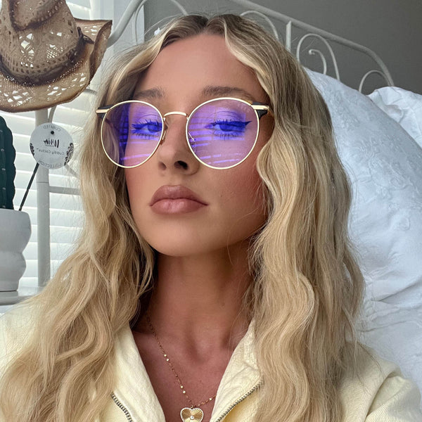 summit - gold + blue light glasses 1
