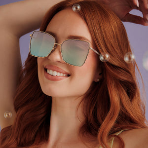 Disney Princess Ariel 2.0 Sunglasses | Gold & Sea Foam  display picture 2