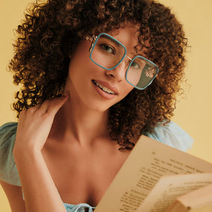 DISNEY PRINCESS - BELLE 2.0 + GOLD + ENCHANTING BLUE + PRESCRIPTION GLASSES