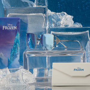 Frozen Elsa Sunglasses | Silver & Ice Blue | DIFF Eyewear