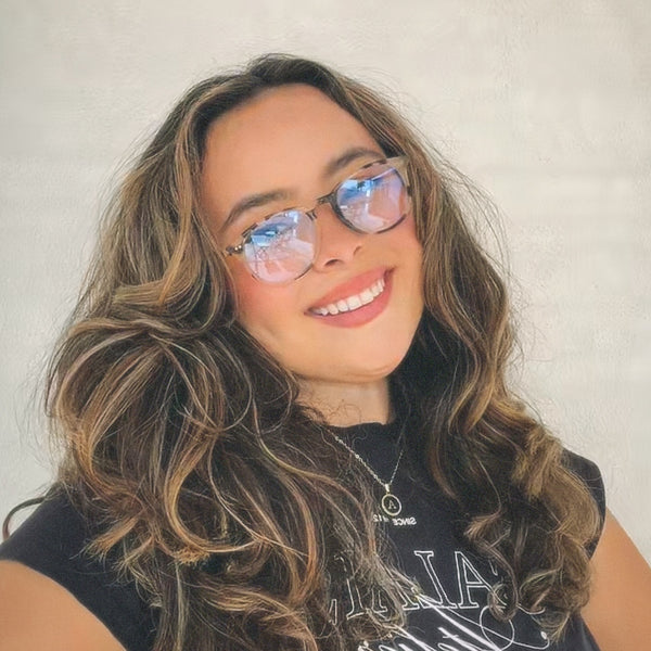 jaxson - amber tortoise + blue light technology clear glasses 6