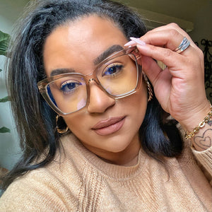 BECKY IV - BLACK + BLUE LIGHT TECHNOLOGY GLASSES