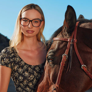 BETH III - WARM SEQUOIA TORTOISE + GLASSES