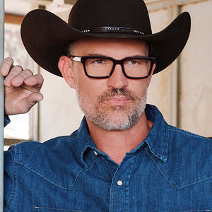 JOHN DUTTON - REDWOOD + GLASSES