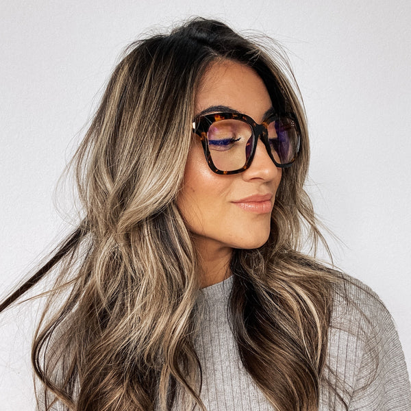 bella - tortoise + prescription glasses 5