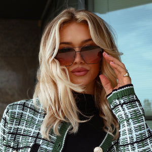 BERKELY - BLACK + TWILIGHT GRADIENT SUNGLASSES