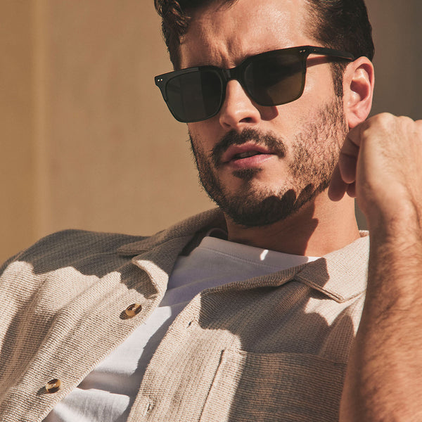 billie - dark olive crystal + g15 + polarized sunglasses 1