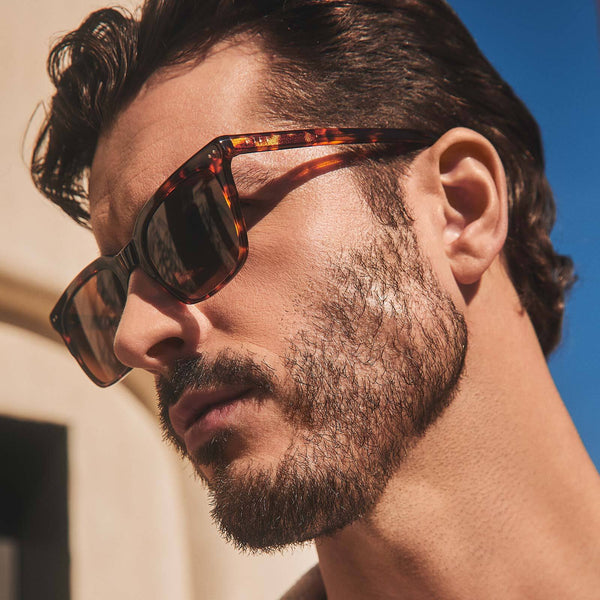 billie xl - rich tortoise + brown + polarized sunglasses 5