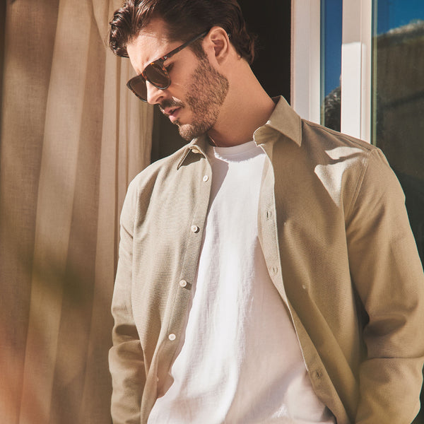 colton - rich tortoise + brown + polarized sunglasses 1