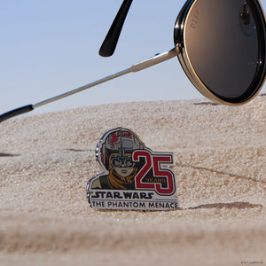lifestyle star wars x diff eyewear 25 years collectors pin with anakin™️ podracer™️ round prescription glasses