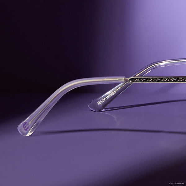 mace windu™ - space oxidized steel + lightsaber™️ purple sunglasses 6