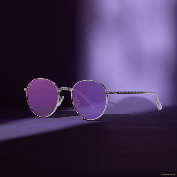 mace windu™ - space oxidized steel + lightsaber™️ purple sunglasses 1