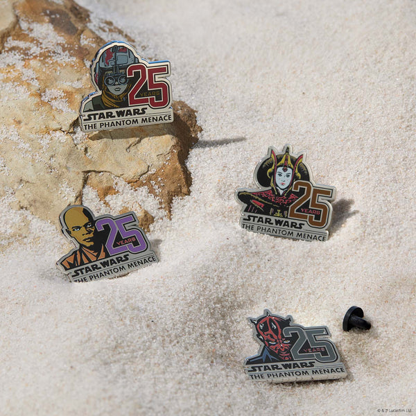 queen amidala™ - star wars™ the phantom menace 25 years enamel pin 4