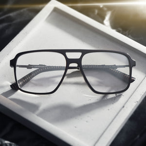 FENNEC SHAND™ - BLACK + CLEAR GLASSES