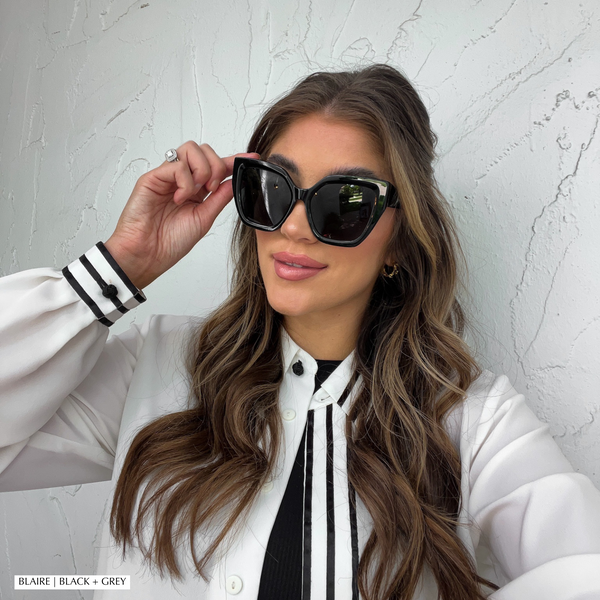 blaire - café ole + brown gradient sunglasses 7