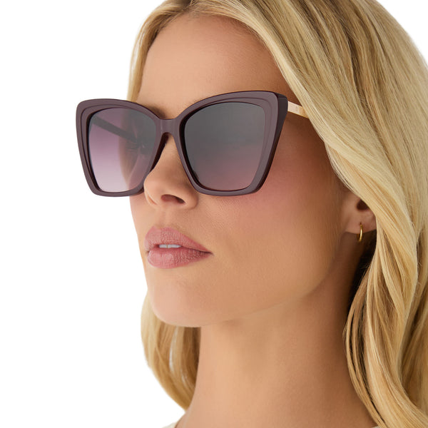 becky ii - dark cherry lacquer + dark cherry gradient + polarized sunglasses 6