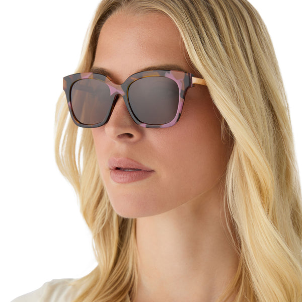 bella xs - torino tortoise + brown + polarized sunglasses 5