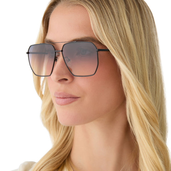 berkely - black + twilight gradient sunglasses 5