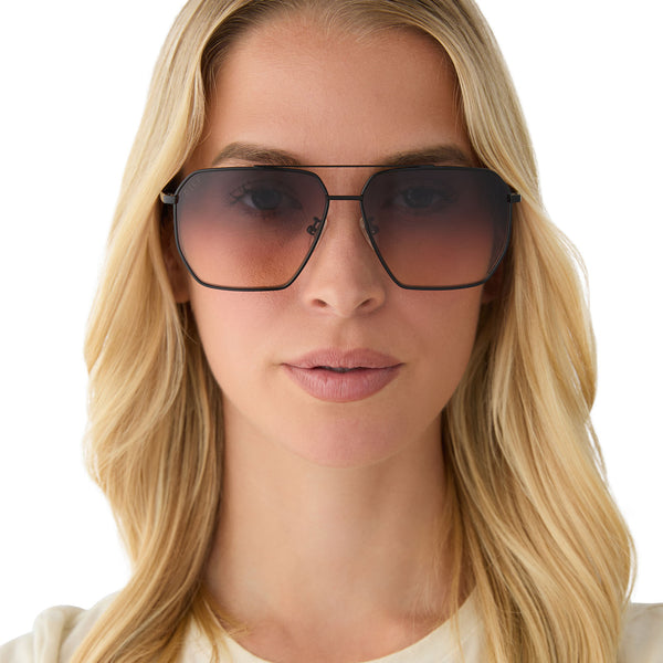 berkely - black + twilight gradient sunglasses 4