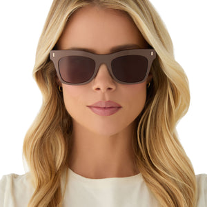 Bradley Cateye Sunglasses | Moscow Mule & Brown | DIFF Eyewear