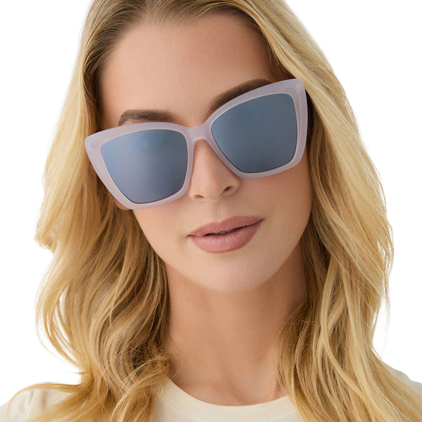 becky ii - thistle + grey with silver flash + polarized sunglasses 1