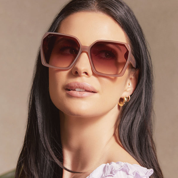 presley - macchiato + brown gradient sunglasses 6