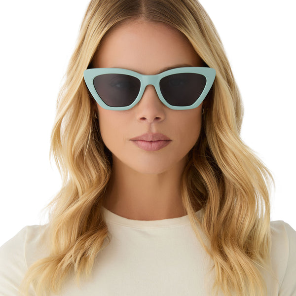 camila - steel teal + grey + polarized sunglasses 6