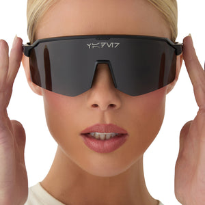 DARTH VADER™ 4.0 - DARK GLOSSY BLACK + BLACK GREY + POLARIZED SUNGLASSES