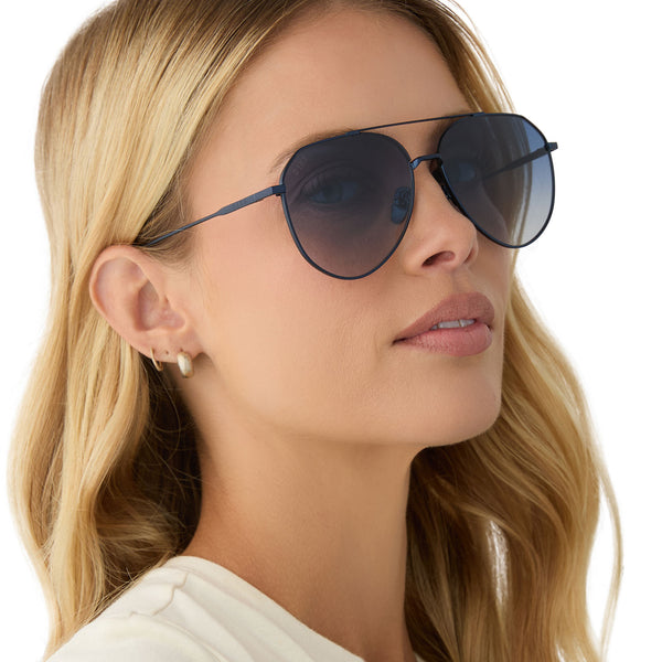 dash - deep navy metal + aegean blue flash sunglasses 6