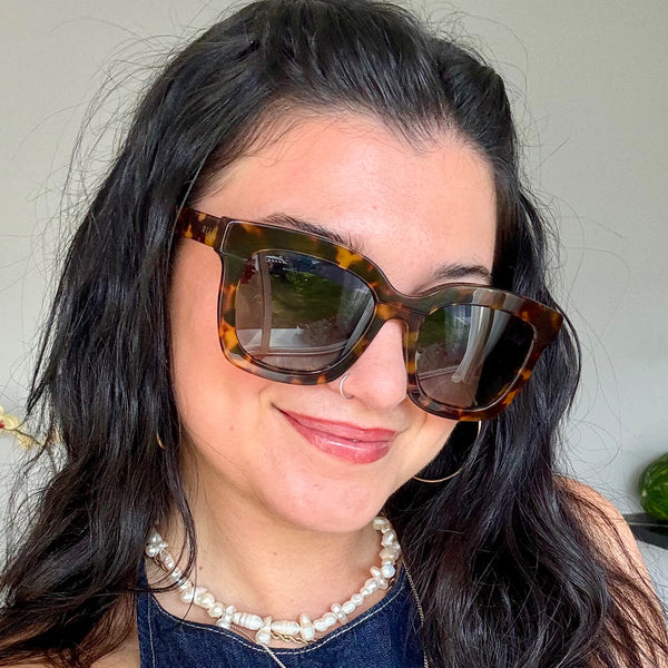 carson - amber tortoise + blue steel gradient + polarized sunglasses 5