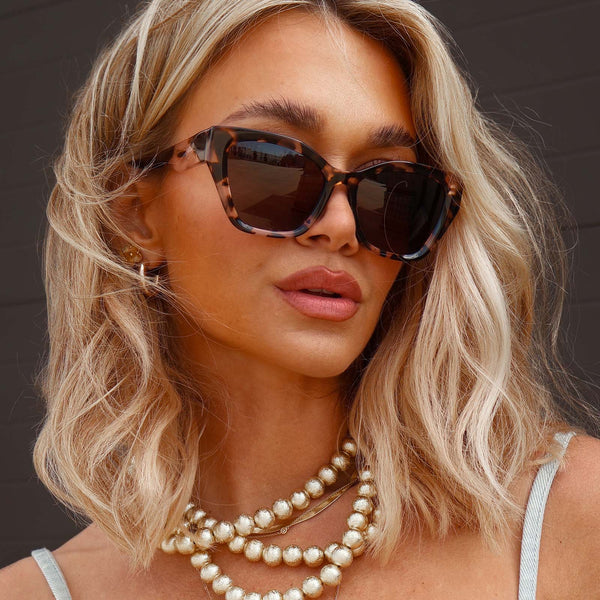 evie - himalayan tortoise + brown + polarized sunglasses 6