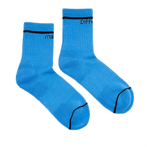 diff eyewear socks blue