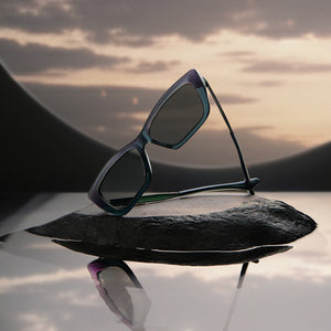 WICKED - ELPHABA EMERALD + ENCHANTING EMERALD TO BLACK + SHADOWY GREY SUNGLASSES