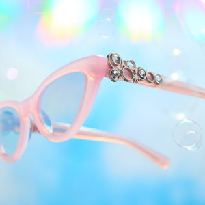 Glinda Wicked Sunglasses DIFF Wicked Glinda Upland for Good Sunglasses | Blue To Pink  main image 3