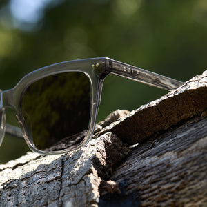 DIFF Billie Square Polarized Sunglasses Longhorn Unisex UV400 NIB $115 MSRP Billie Square Sunglasses | Black & Grey Polarized Lenses  main image 4
